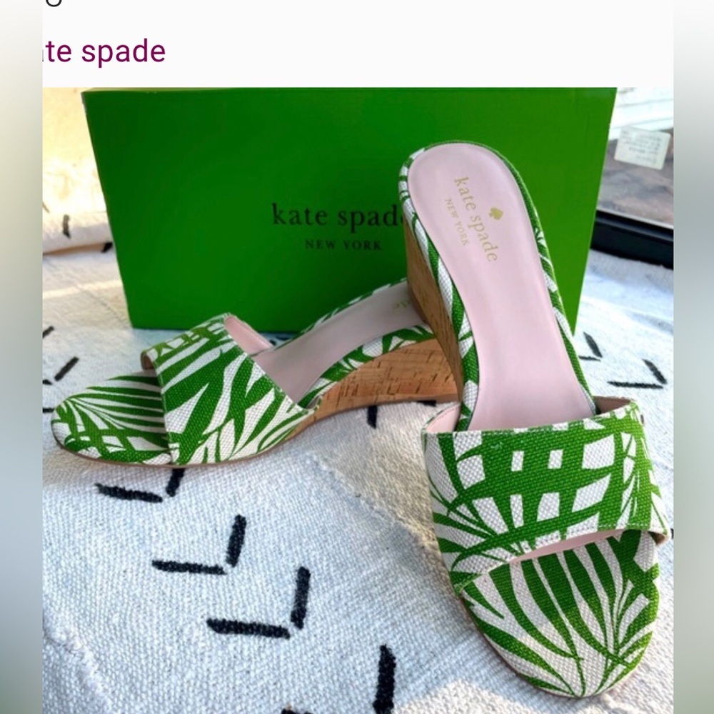 Kate Spade Mileena Wedge - Size 10 - Picture 2 of 5